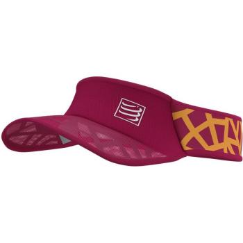 Compressport Schirmmütze Spiderweb Ultralight Visor Dunkelrot OS Unisex