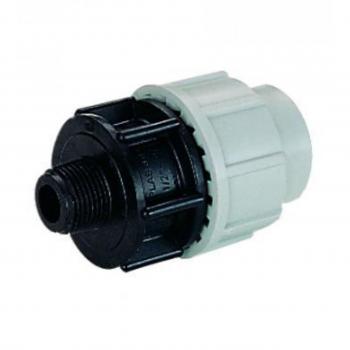 32 mm × 1¼ BSP Male Adapter (PlasCon) – 7020