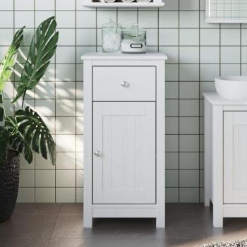 Mueble de baño BERG de pino macizo blanco