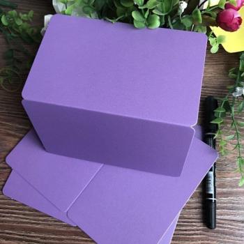 100Pcs Handmade Blank Folded Cards