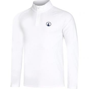 Quiet Please Big Serve 1/4 Zip Langarmshirt für Herren