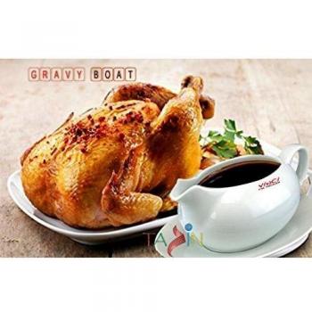 Gravy Boat Pourer and Saucer