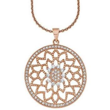 Collar de plata 925 con circonitas para mujer