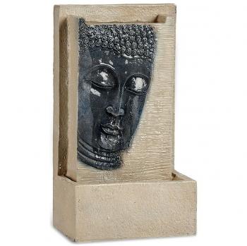 Deko Buddha-Brunnen aus Harz (16 x 48 x 26,5 cm)