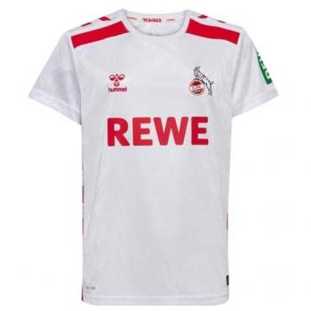 White FC Köln 2024-25 Hummel Home Shirt for Men (XXXL)