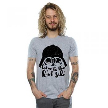 T-shirt Grigia Uomo Darth Vader Unisciti al Lato Oscuro