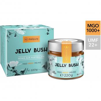MELPURA JELLYBUSH: 220 g Manuka-Honig mit MGO 1000+ aus Australien