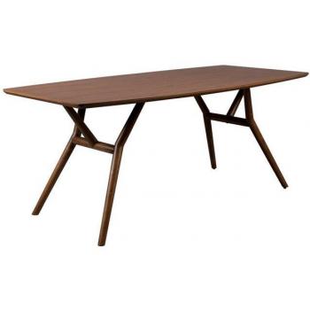 Table Dutchbone classique – bois foncé, 180 cm long