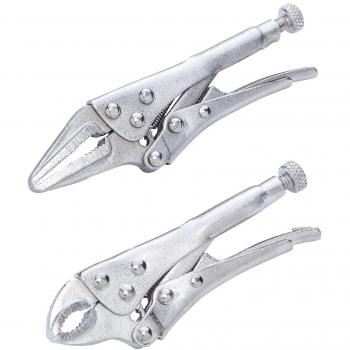 BlueSpot Tools B/S6528 Mini Locking Pliers Set, 3 Piece