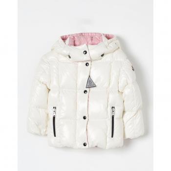 Giacca Piumino Moncler Enfant Panna Taglia 2