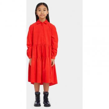 Tommy Hilfiger Casual Hemdkleid Rot