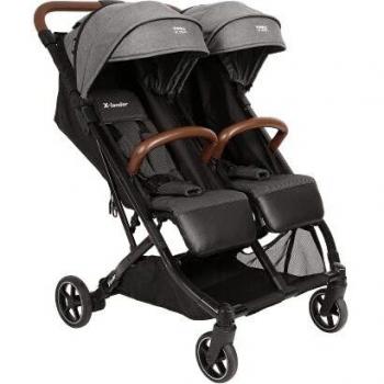X-lander X-Double Passeggino Gemellare Leggeri Double Grey
