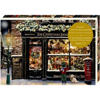 COPPENRATH 95570 Puzzle Adventskalender 1000 Teile Christmas Imaginarium