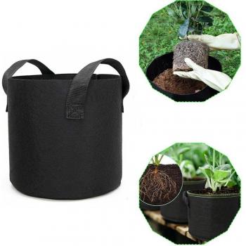 Bolsa de cultivo vertical para huertos urbanos