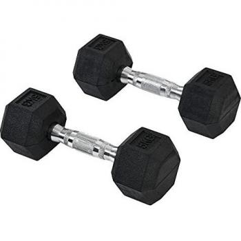 HOMCOM Fitness Hex Weights 2 x 5kg