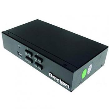 Switch KVM 4 ports HDMI 4K USB Audio DEXLAN