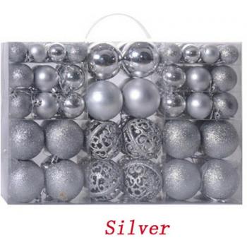 100PC Holiday Tree Ornaments