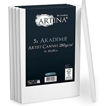 Artina Akademie 5 toiles 280 g/m² 20x30 cm