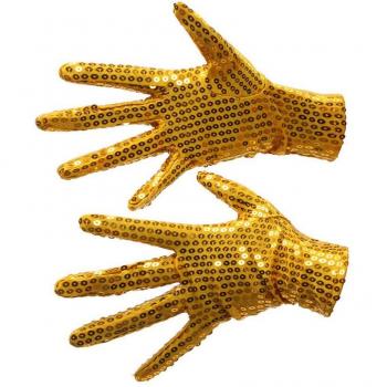 Guantes unisex de lentejuelas para baile