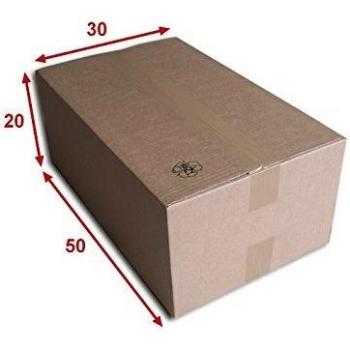 Lot de 500 Boîtes carton N°60 500x300x200 mm ENVELOPPEBULLE