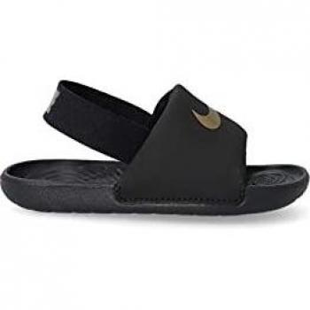 Kawa Slide Sneaker Nike Nero/Oro Metallico Taglia 22 EU