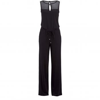 Alba Moda Damen‑Alltags‑Overall Jersey Netz 42