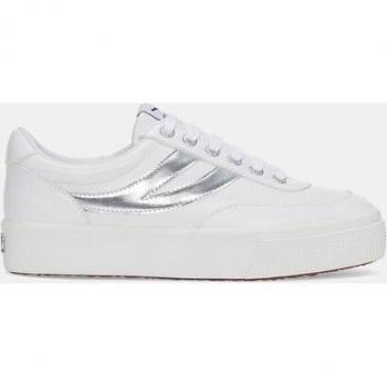 Mujer Superga Cordones Plata