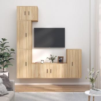 Muebles VidaXL TV y Salón en Madera Contrachapada