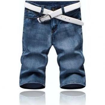 Shorts Vaqueros delgados Hombre Algodón