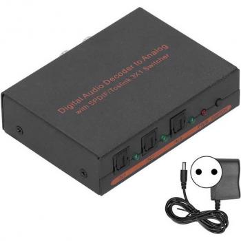 Fiber Optic Digital Audio Converter