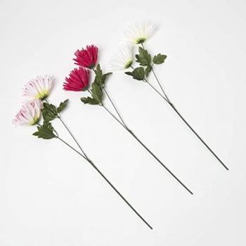 Artificial Chrysanthemum Stem Set of 3
