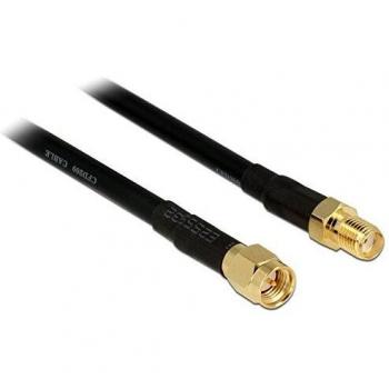 DELOCK 88930 SMA Male to SMA Female 0.9m Antenna Cable