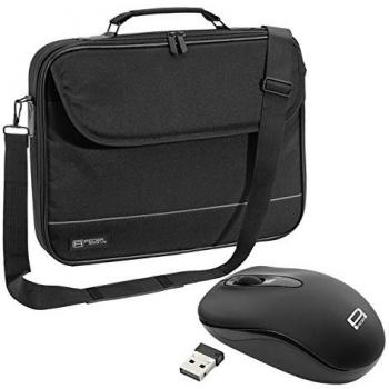 Couverture écran PEDEA Fair 15,6 noir incluant station souris