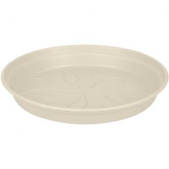Tegolo Sottovaso Green Basics Saucer 14 cm, Cotone Bianco, Elho