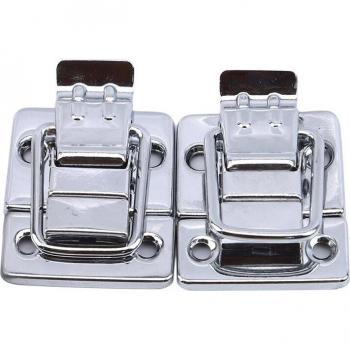 Durable Chrome Self-Locking Hasp Buckle