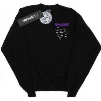 Sweatshirt Enfant DC Comics Batman Joker Sourire Imprimé Poitrine Noir 6-7 ans