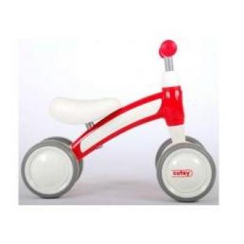 Ride on QPlay Cutey – Bicicletta Piccola (Rosso)