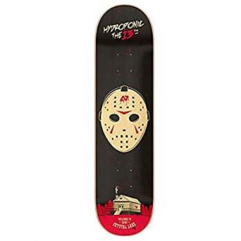 Skateboard mit hydroponischem Horror-Motiv