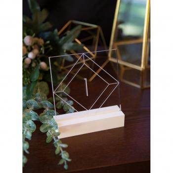 Wedding Table Number Signs