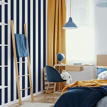 Superfresco Easy 108557 Navy Stripe Tapete – Meeresbrise
