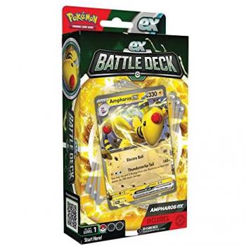 The Pokémon Company International Sammelkarte Ampharos EX Kampf Deck