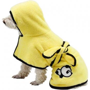 Peignoir pour chien