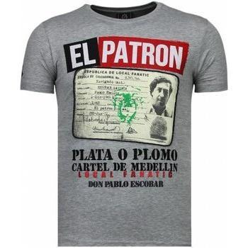 Local Fanatic T-Shirt El Patron Narcos Glamour Strass
