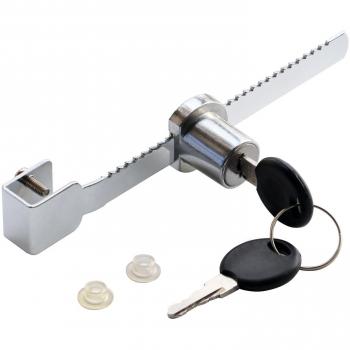 TRIXES Silver Quick-Set Glass Showcase Cabinet