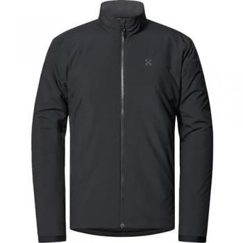 Synthetische Mimic Alert Jacke für Männer – Farbe Grau/Scharf Schwarz – 42 cm