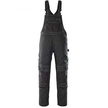 Mascot 82C50 Orense Bib & Brace in Black (L32W34.5)