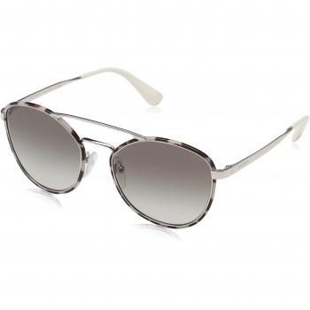 PRADA Women’s Spotted Brown-Grey Sunglasses, 55mm