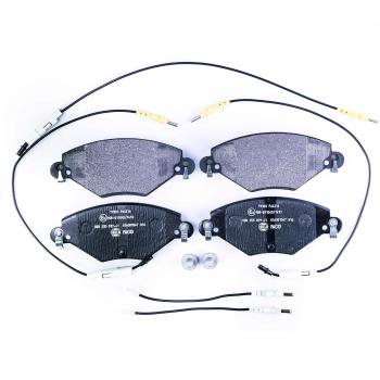 Front HELLA 8DB 355 019-411 Disc Brake Pads (CITROËN)