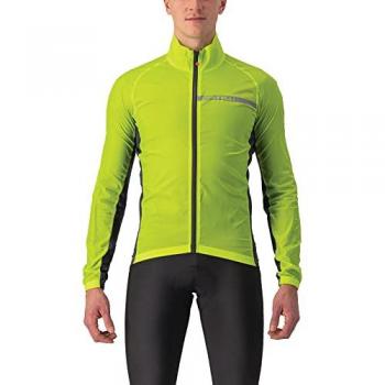 Esquema Verde Lime Castelli Windbreaker XS