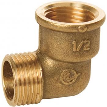 Conexão Joelho Latão M-H 3/4 1u